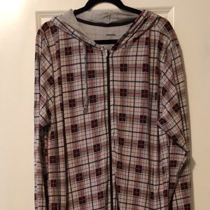 MeUndies Plaid Onesie-L/XL